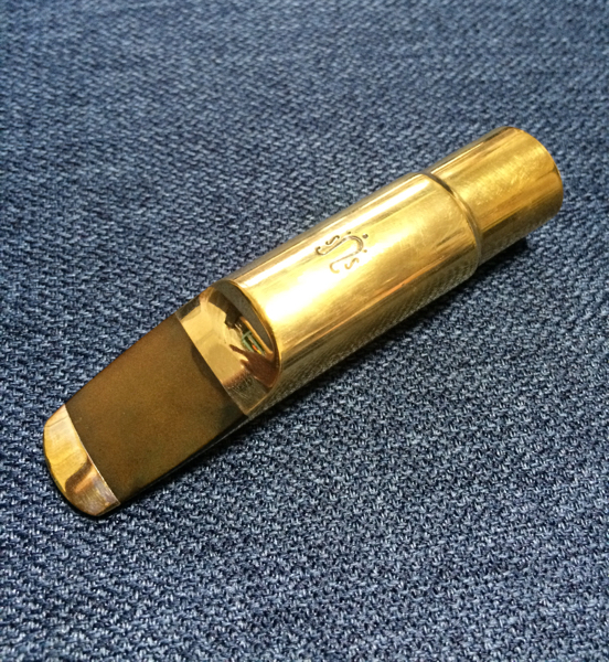 春得][新品同様]ソプラノサックス用マウスピース Yanagisawa エボナイト