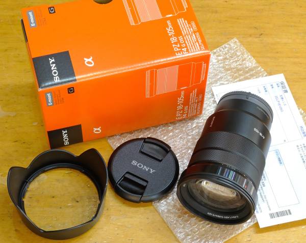 E Pz 18 105mm F4 Sony SONY E PZ 18-105mm F4 G OSS 中古品