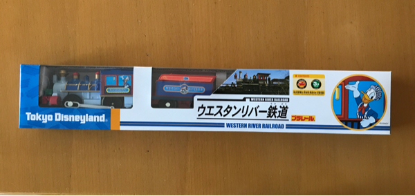 即決有★新品未開封★東京ディズニーランド・プラレールウエスタンリバー鉄道青ミシシッピー号/ブルードナルドTDLTDRプレゼント