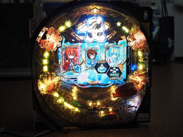 CR銀河乙女9AR　甘デジ　セル卓上　オート加工　中古