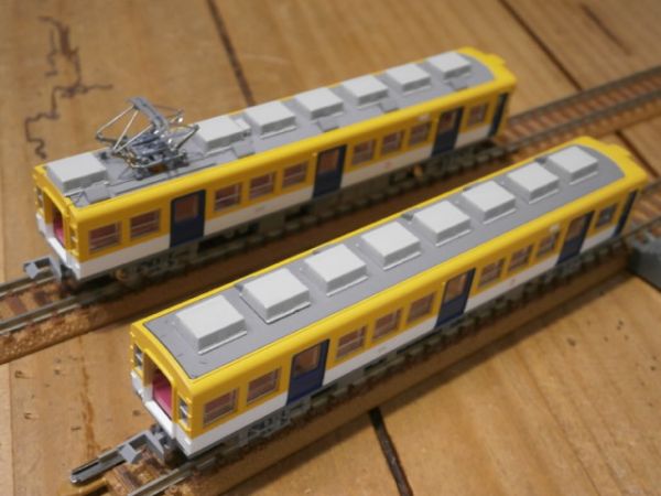 TOMYTEC　一畑電車　2101・2111　N化　T車　2両(鉄コレ編)