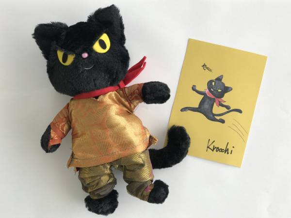 [チャリティ] クロッチさん - インドの民族衣装を着たのら猫クロッチ② rfp1102_2