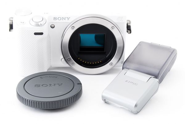 【並品】SONY ソニー NEX-5R ホワイト #03018