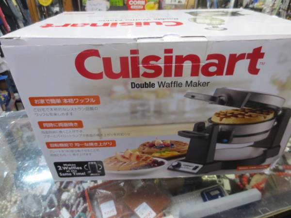 ☆未使用☆Cuisinart クイジナート ワッフルメーカー CWM-1200PCJ