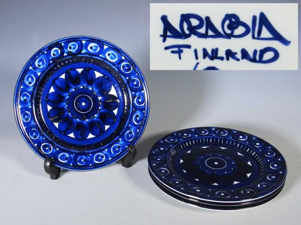 【廃盤】ARABIA プレート ５枚セット 19.5cmフィンランド バレンシア 廃盤】ARABIA プレート 5枚セット 19.5cmフィンランド バレンシア