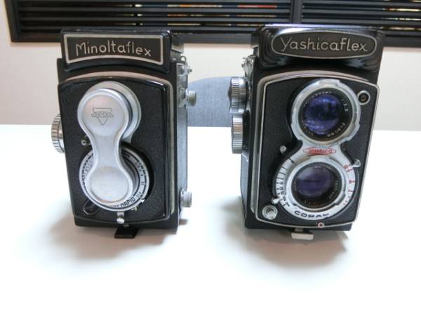 Minolta　flex（ミノルタフレックス）☆yashica　flex　（ヤシカフレックス）　2個セット　ジャンク