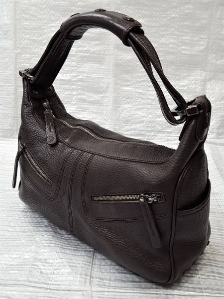 超美品です！TOD'S【トッズ】 ミキー レザーワンショルダーバッグ ハンドバッグ