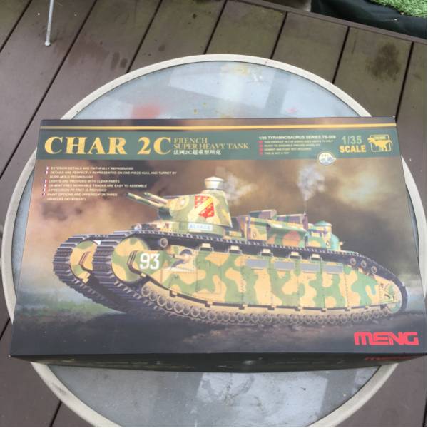 1/35 MENG シャール 2C #3