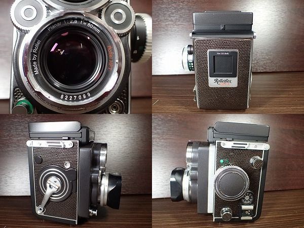 ローライフレックス ROLLEIFLEX 2.8FX プラナー Planar 80mm F2.8 + 
