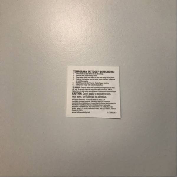 7日までセール【超レア】 VOLCOM ボルコム TATTOO STICKER タトゥーシール 非売品_2