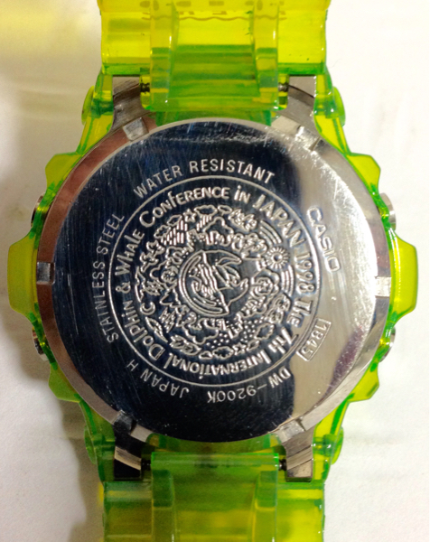 CASIO カシオ G-SHOCK Gショック DW-9200K 第7回国際イルカクジラ会議