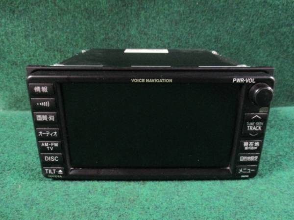 u3384 TOYOTA/トヨタ純正 DVDナビ 86100-12802 (26010)(トヨタ