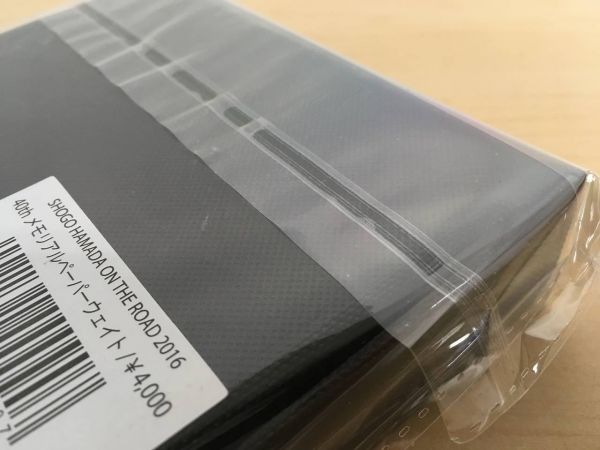 浜田省吾 ON THE ROAD 2016 40thメモリアルぺ－パーウェイト 新品