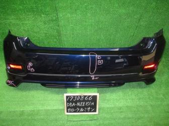 カローラルミオン NZE151N 8S6紺 純正 リアバンパー