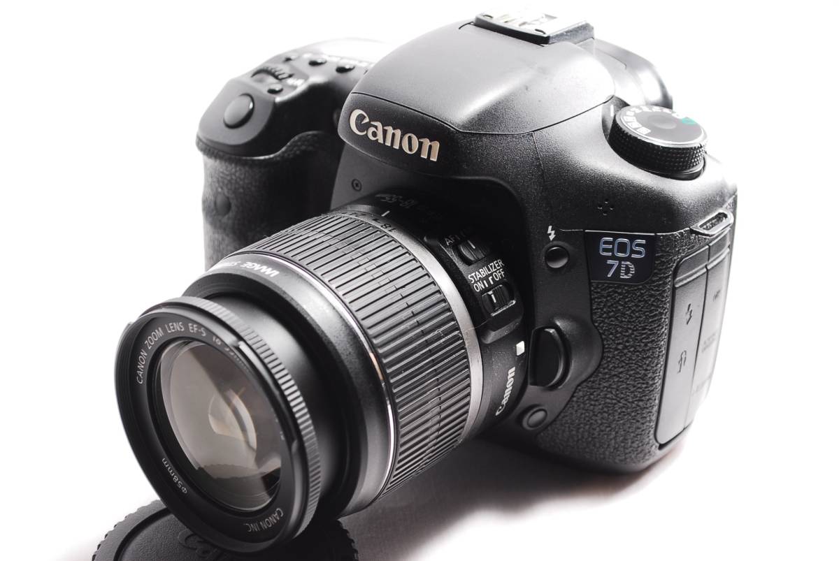 美品☆Canon キヤノン EOS 7D EF-S 18-55㎜ F3.5-5.6 IS