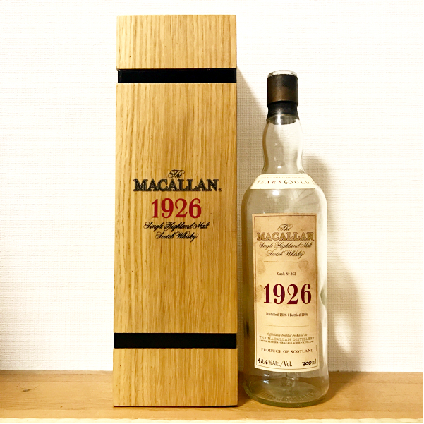 マッカラン1926空瓶と元箱(限定品)(その他)｜売買されたオークション