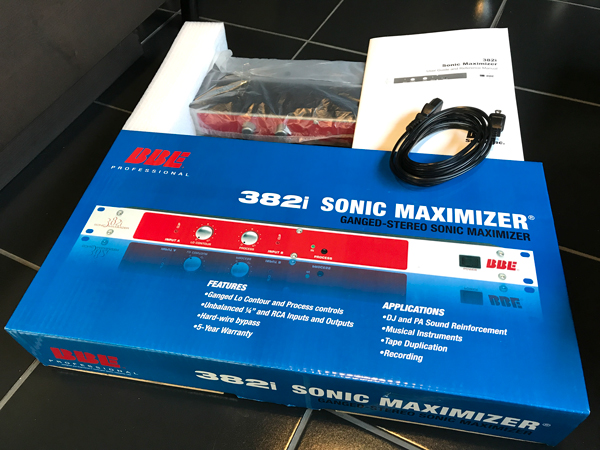 元箱 付属品あり BBE 382i SONIC MAXIMIZER ソニックマキシマイザー エンハンサー PA機器(エンハンサー)｜売買された ...