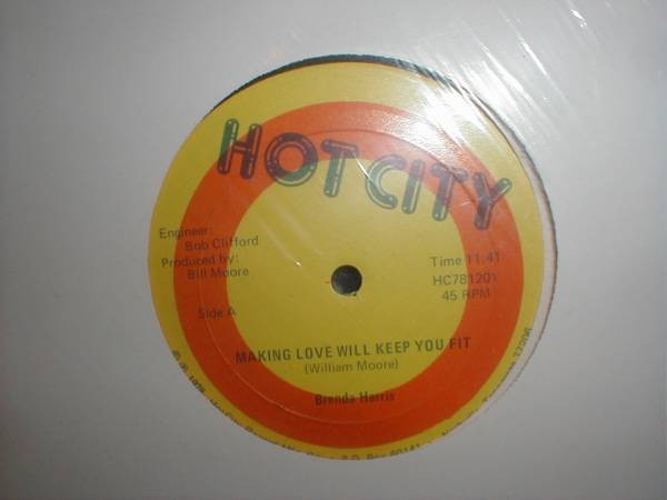 Brenda Harris-Making Love Will Keep You Fit / Freakin' Freak 12 INCH