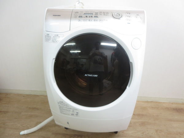 美品1円】東芝 TOSHIBA ドラム式洗濯機 TW-Z400L(W) ホワイト HEAT 