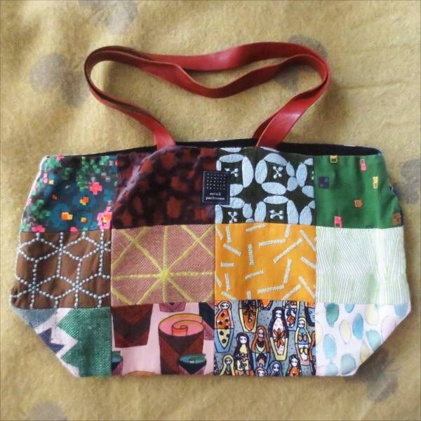 mina perhonen　ミナペルホネン「ピースバッグ④」トートバッグ （タンバリン　count　bobbin）