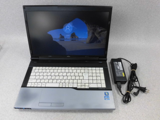 ab 8935) 保証有　富士通　LIFEBOOK　N532/E　FMVNN6H3E　Win10/Core i5/4G/250GB　17.3TFT　領収書可　送料無料