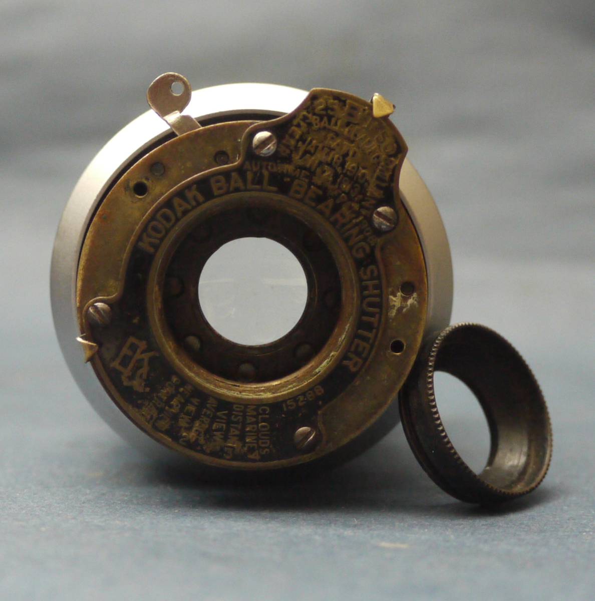001 VEST POCKET KODAK ベス単 Shott AG社レンズ Lマウント改 Vest