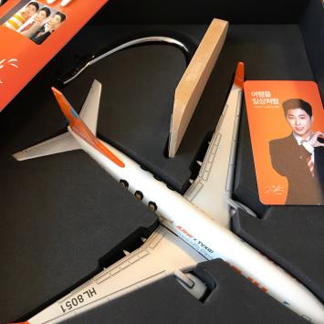 SALE，送料無料 チェジュ空港 東方神起 ゆの飛行機 高級型 貴重