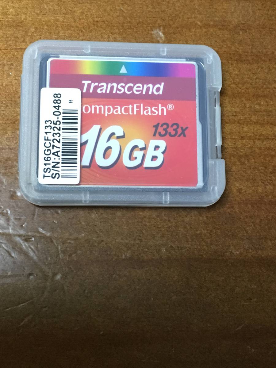 トランセンド Transcend CF Compact Flash TS16GCF133 16GB 921(16GB)｜売買されたオークション ...
