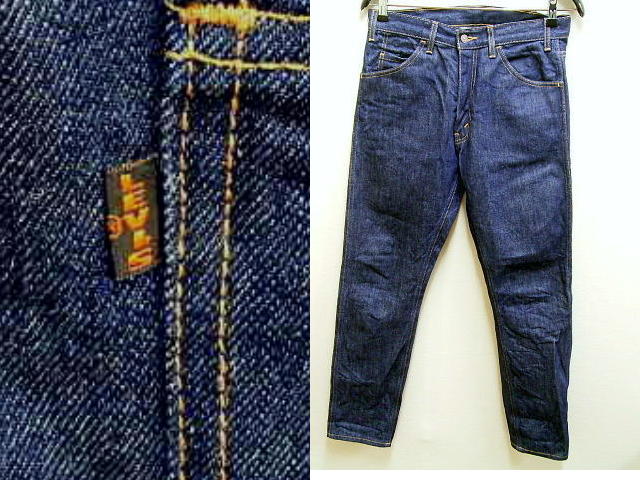 即決 [W31]黒オレンジタブ Levi's 606 BIG E USA製 スキニーデニム 36060-0001 ビンテージ復刻 LVC スリム LEVI’S VINTAGE CLOTHING■5293