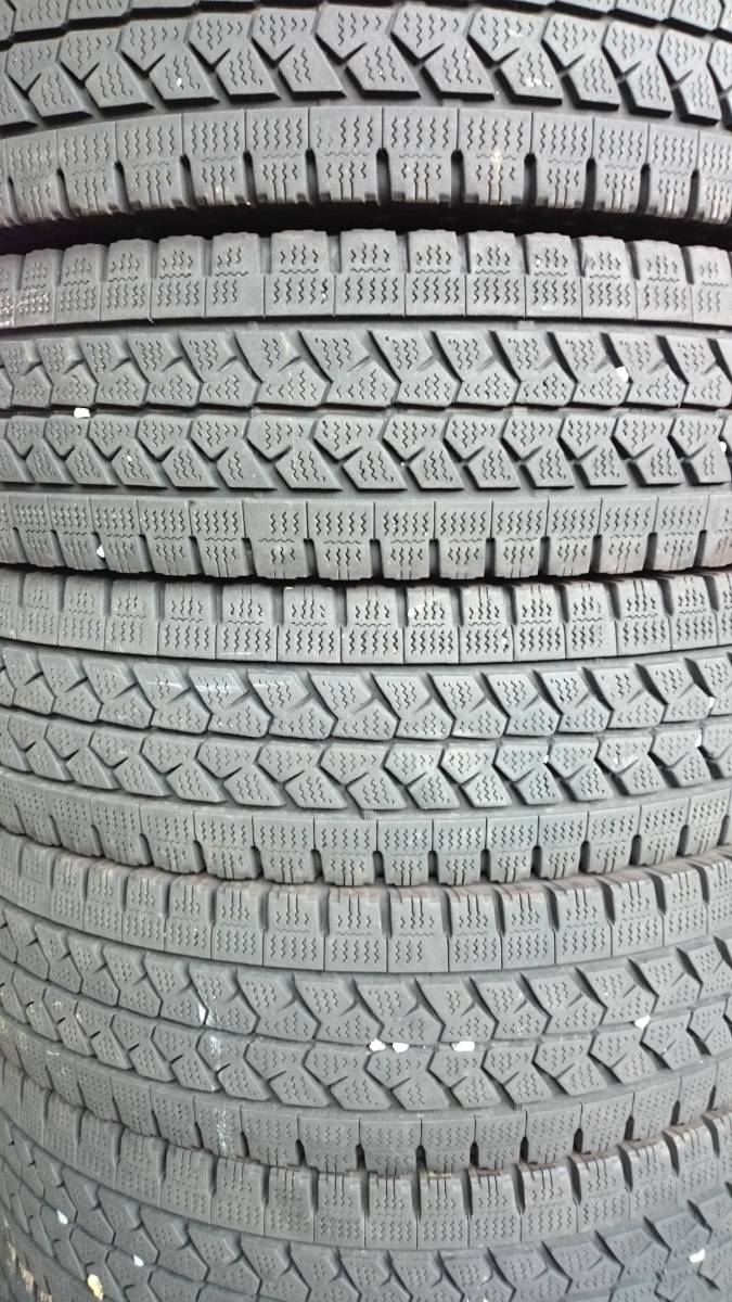 ☆205/80R17.5 120/118L ブリヂストン ブリザック W979 6本 中古 溝約8