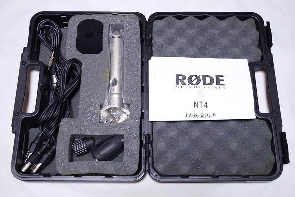 RODE ロード NT4 ) ( | ⁄ X⁄Y方式ステレオ コンデンサーマイク， NT4