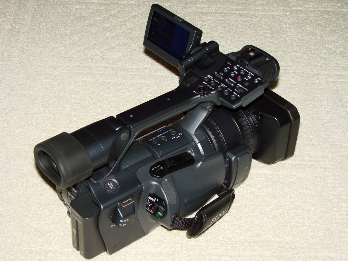 ソニー HDV HDR-FX1 ハンディカム 完動品 ソニーHDR-FX1（美品・完動品