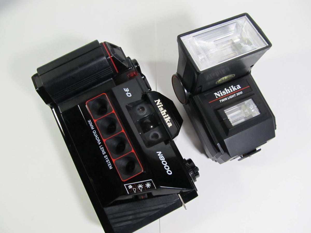 N8000 Nishika - 35mm ニシカ メルカリ Camera ストロボ セット 3D
