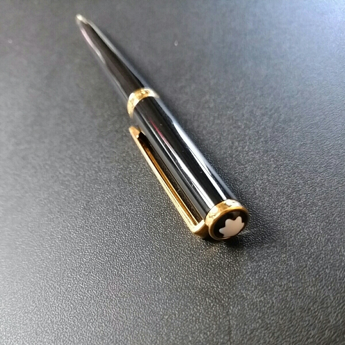 プラチナ仕上げ◇モンブラン 高級万年筆 ノブレスMONTBLANC ペン先14K