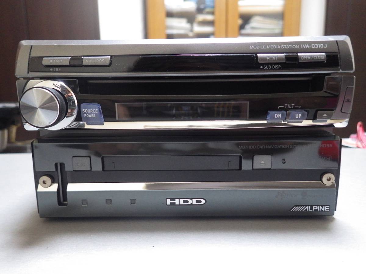 ALPINE IVA-D310J アルパイン NVA-HD55 1DIN 取扱説明書ダウンロード 