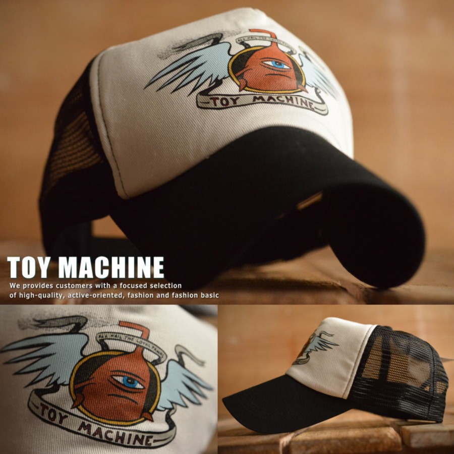 正規 TOY MACHINE トイマシーン メッシュキャップ メンズ レディース