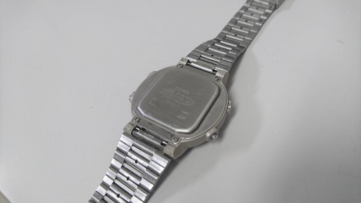 CASIO MOON GRAPH GMW-60 カシオ ムーングラフ 動作品 送料無料 '85_3