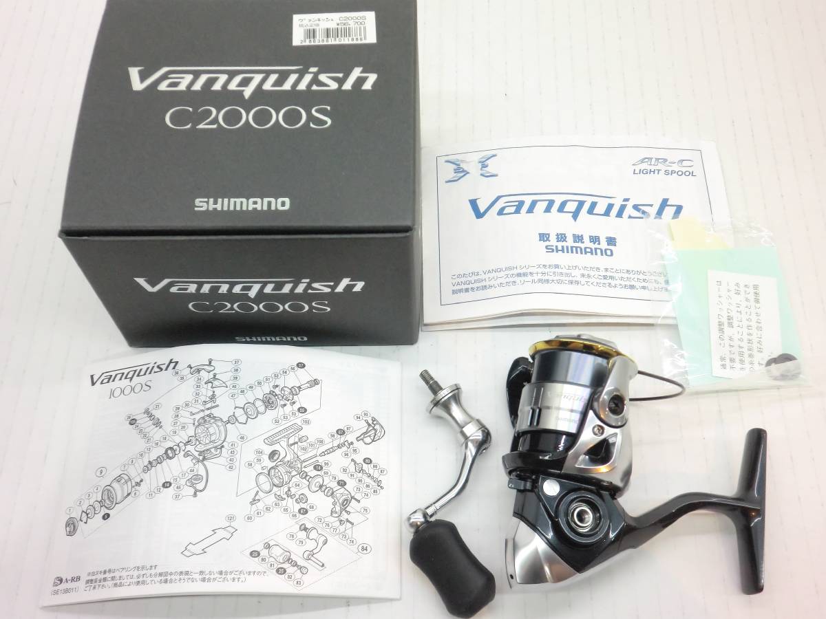 A5770 SHIMANO Vanquish C2000S シマノ ヴァンキッシュ リール 中古