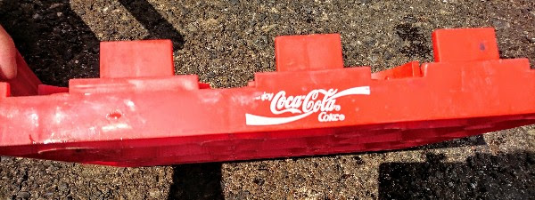 コカ・コーラ 1リットル瓶 配送用プラケース 9本用 COCA-COLA コカ・コーラ 1リットル瓶 配送用プラケース 9本用 COCA-COLA