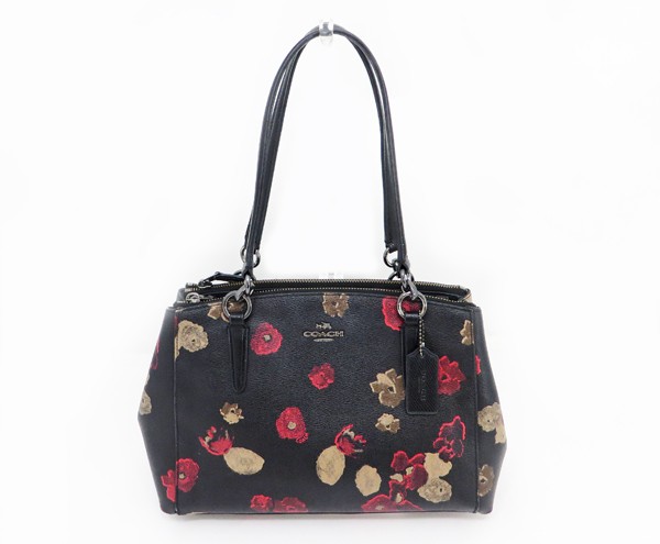 トート COACH コーチ フローラル プリント バッグ バッグ・フローラル