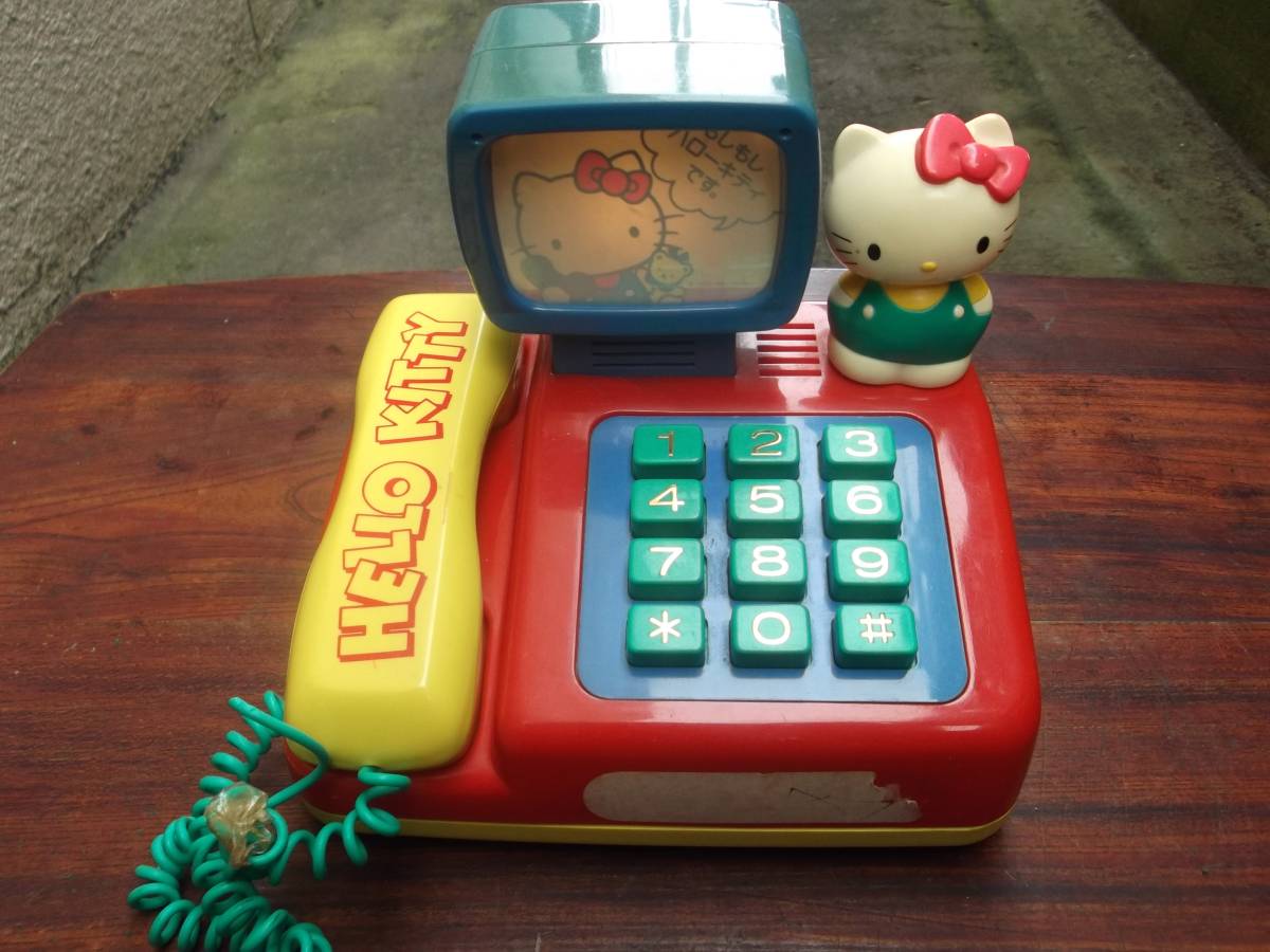 ハローキティーもしもし電話機、キティー電話機、電話、キティーちゃん