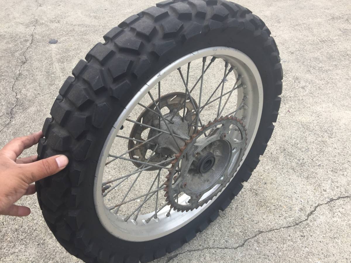 カワサキ純正 D-トラッカー用ホイール のパーツレビュー | KLX250(136 