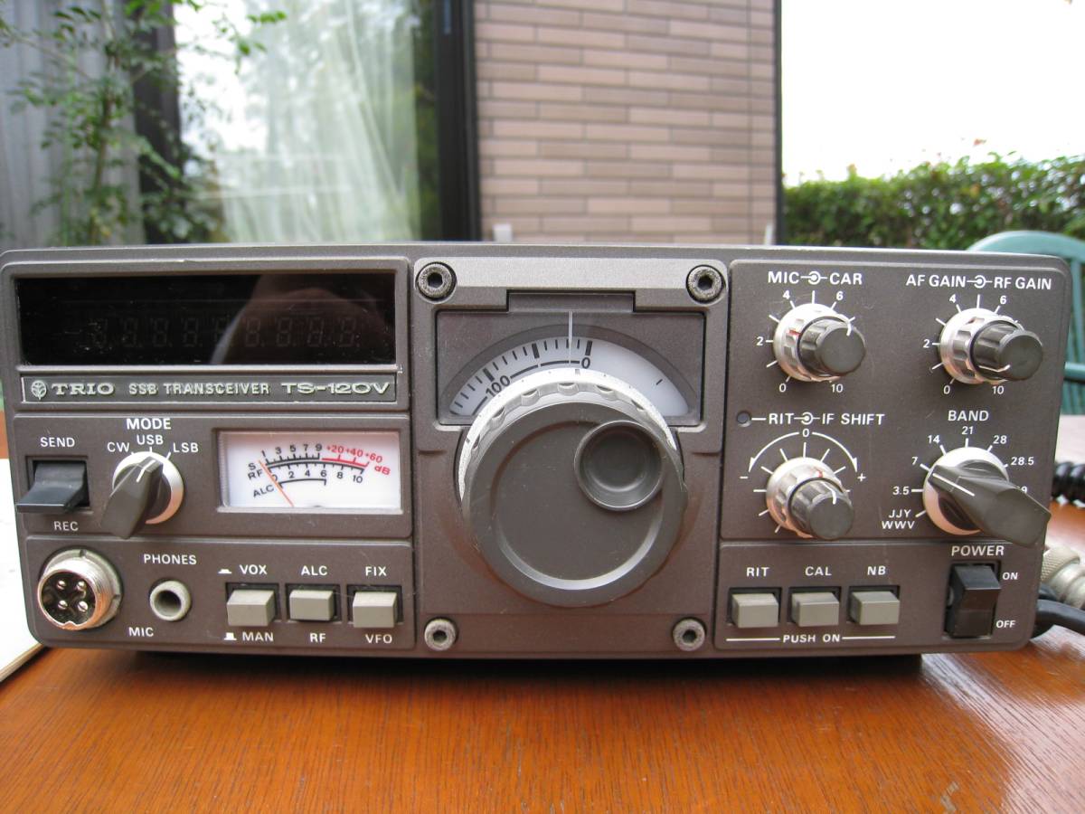 トリオ TRIO TS-830V HFトランシーバー TS-120V HF 10W ジャンク 公式