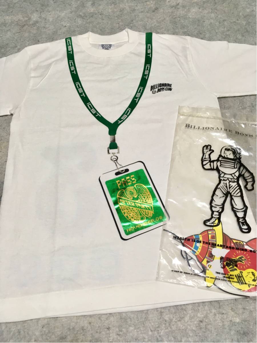 BBC ICST Tシャツ 白 S ビリオネアボーイズクラブ ファレル