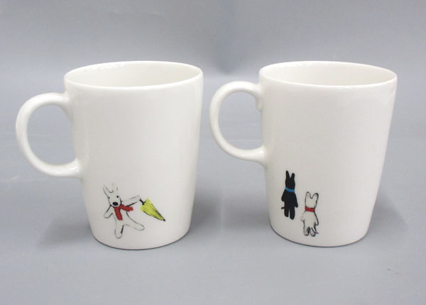 送料無料■po724■リサ＆ガスパール マグカップ　2種　4点