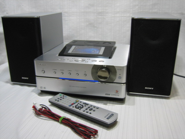 SONY NETJUKE HDD（160GB）/CD/MDコンポ NAS-M700HD