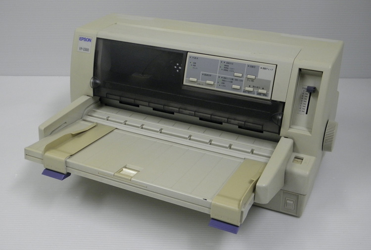 EPSON ドットプリンター VP-2300 LAN/パラレル 印字良好 現状中古品