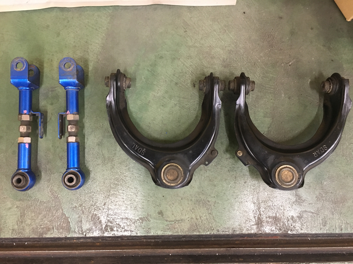 ホンダ オデッセイ rb1 アッパーアーム(cl7)流用 リヤアッパーアーム