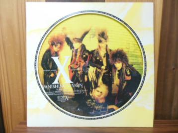 X-JAPAN / VANISHING VISION ピクチャー盤 ソノシート付 LP