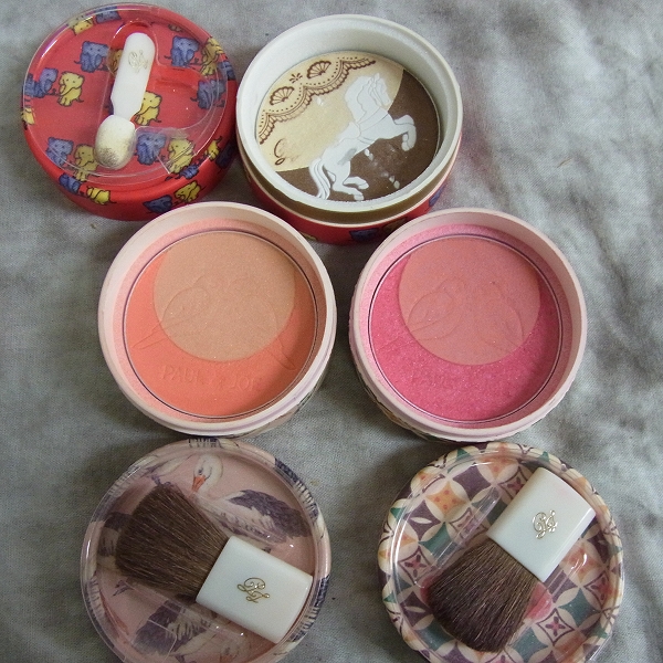 サンローラン/Paul & JOE/ジバンシイ 口紅/チーク/フェイスパウダー等 15点↑セット /UP6